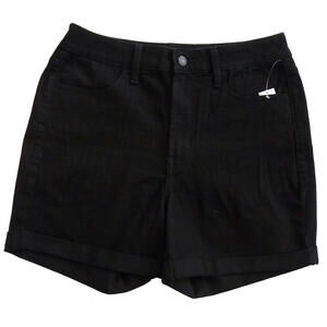 Old Navy Womens High Rise Wow Black Shorts Size 6 NWT